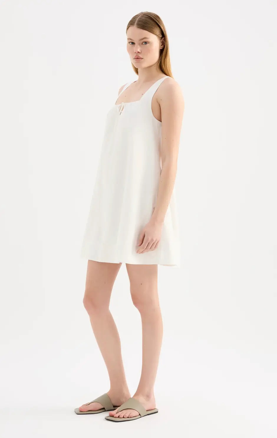 Alexis Mini Dress Nude Lucy