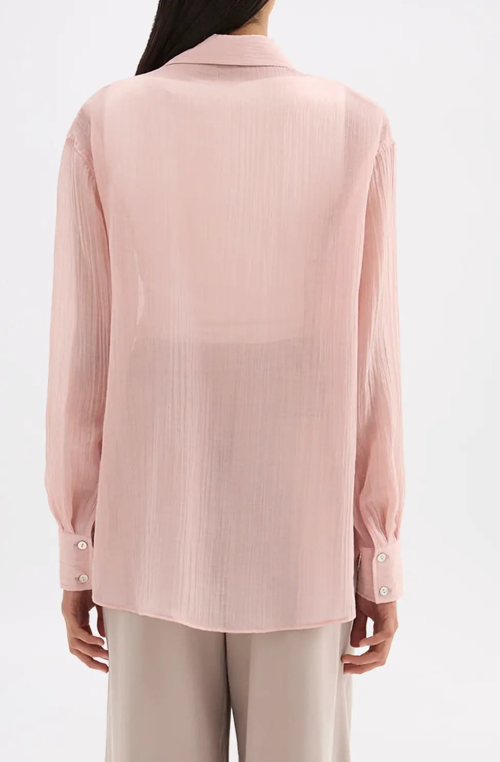 Lucile Crinkle Lyocell Shirt
