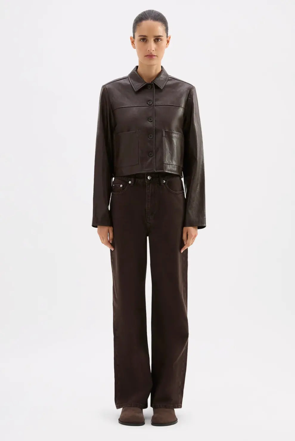 Lenny Vegan Leather Jacket