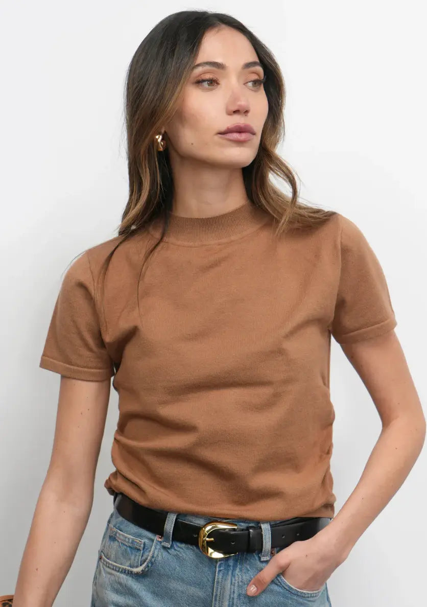 Darcy Rouched Top - Sprig Beauty Co