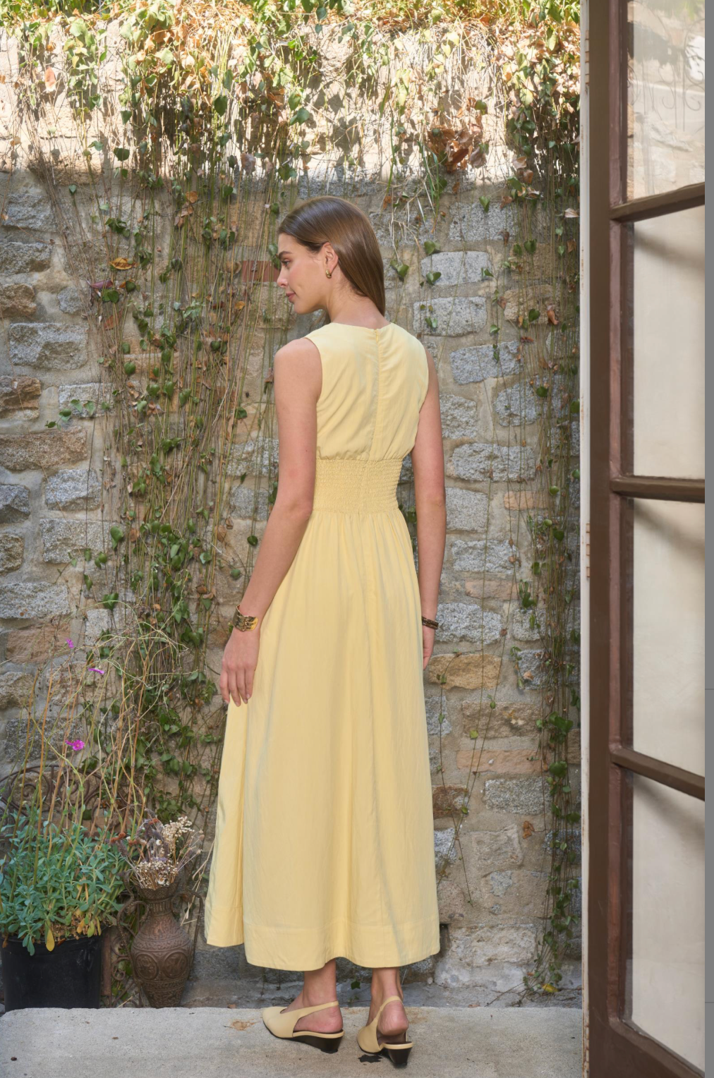 Golden Hour Midi Dress Moonriver