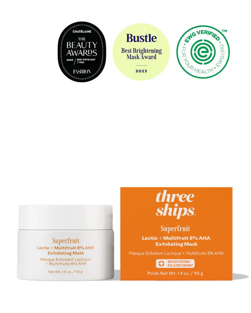 Lactic + Multifruit 8% AHA Exfoliating Mask - Sprig Beauty Co