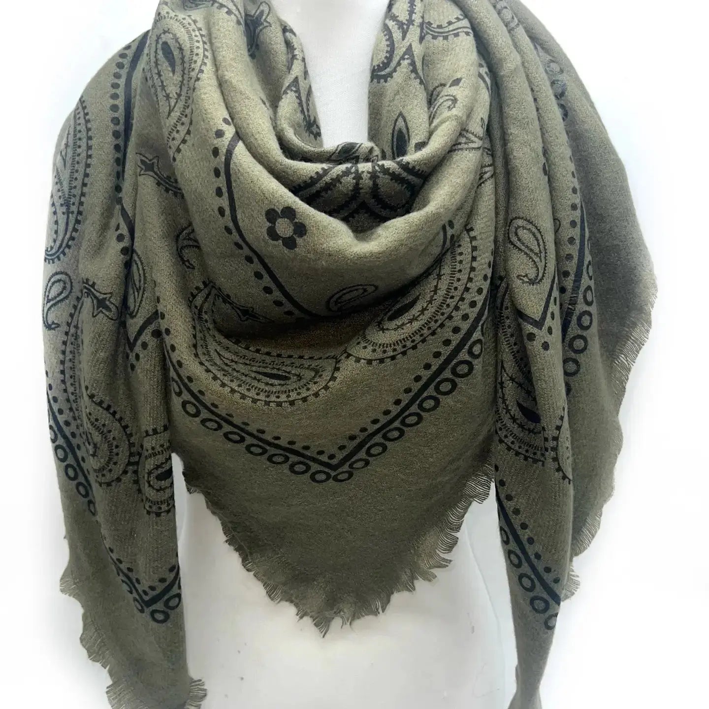 The Arden Paisley Scarf