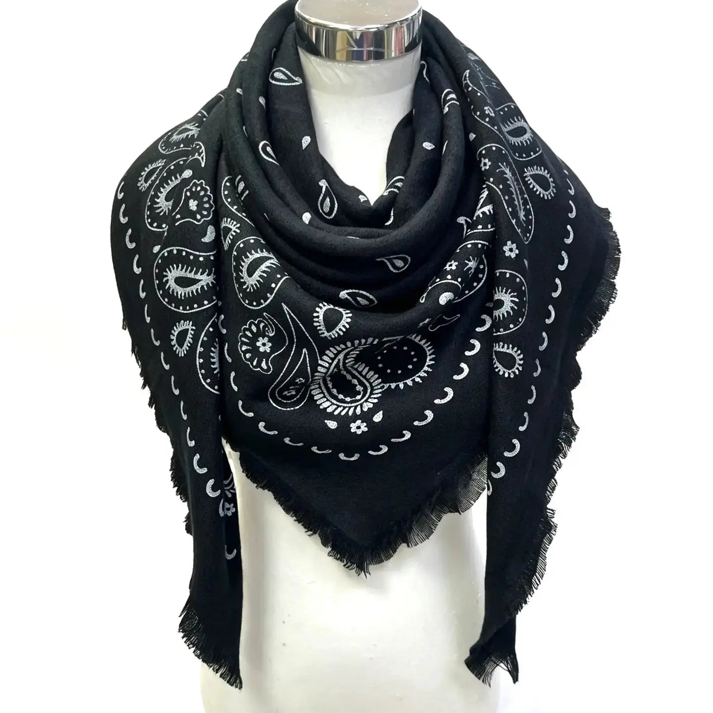 The Arden Paisley Scarf