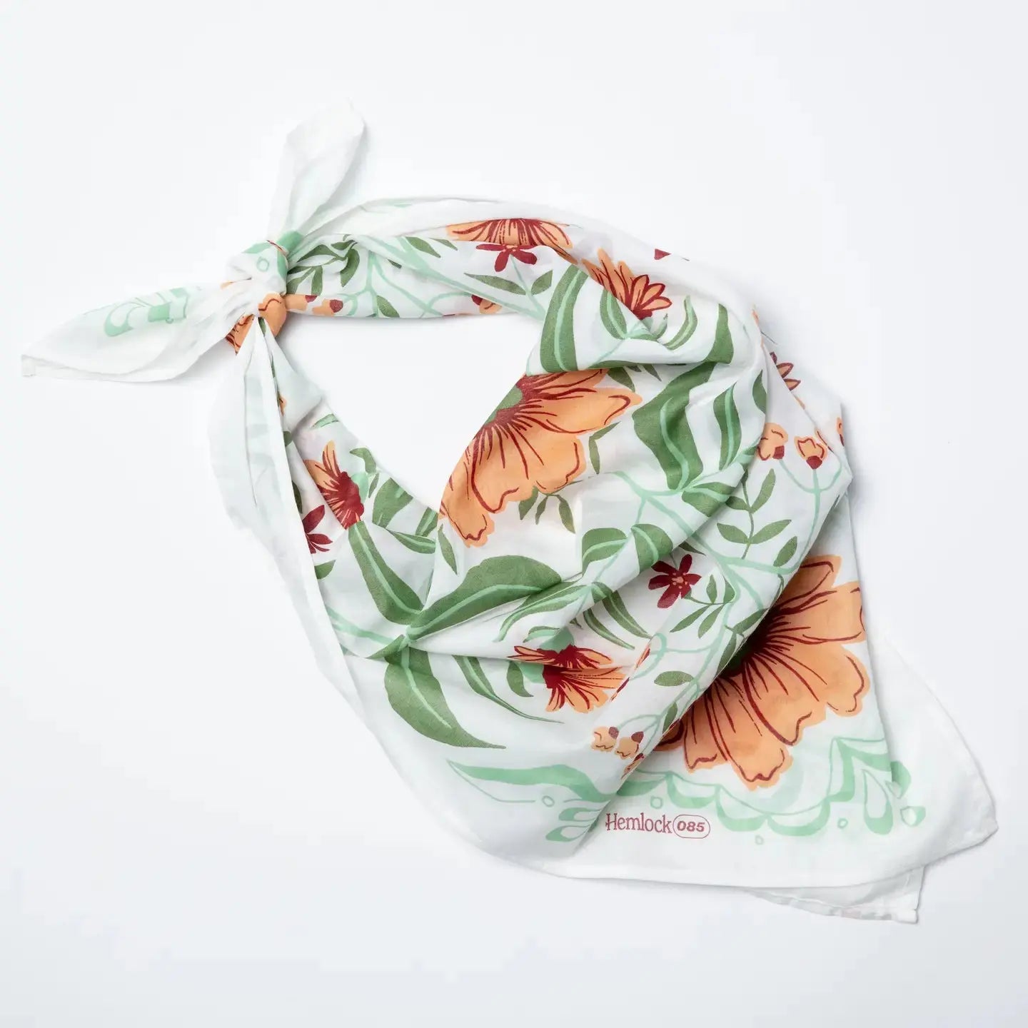 Wild Flora Cotton Bandana Handker Bandana