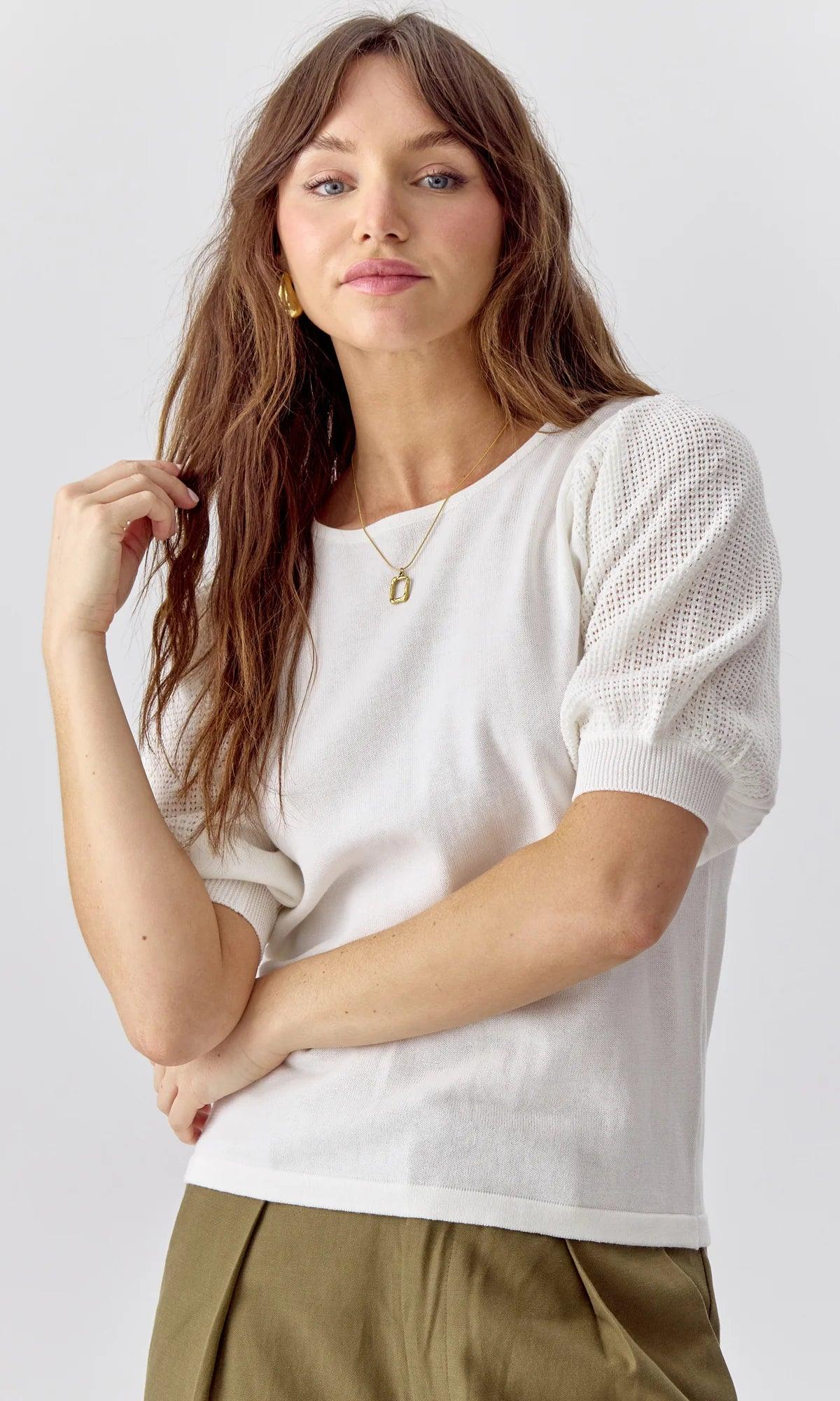 Bella Knit Top - Sprig Flower Co