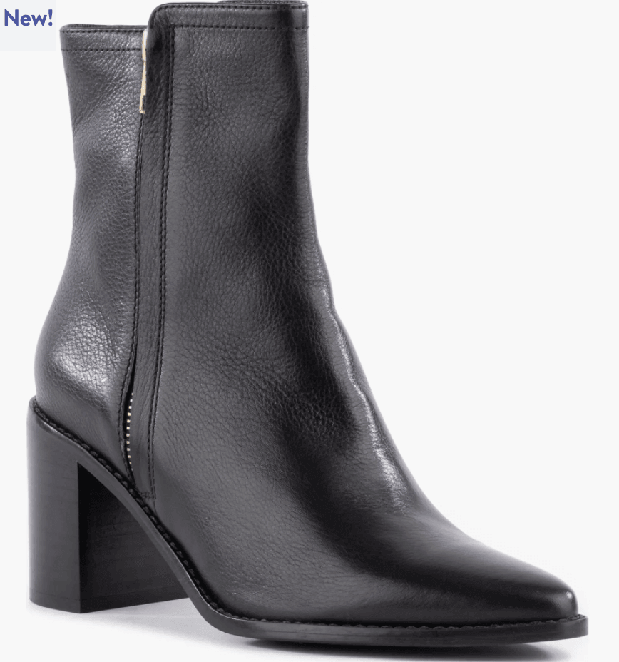 Desirable Leather Boot - Sprig Flower Co