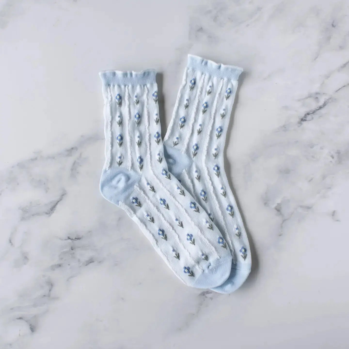 Spring Floral Socks Tiepology