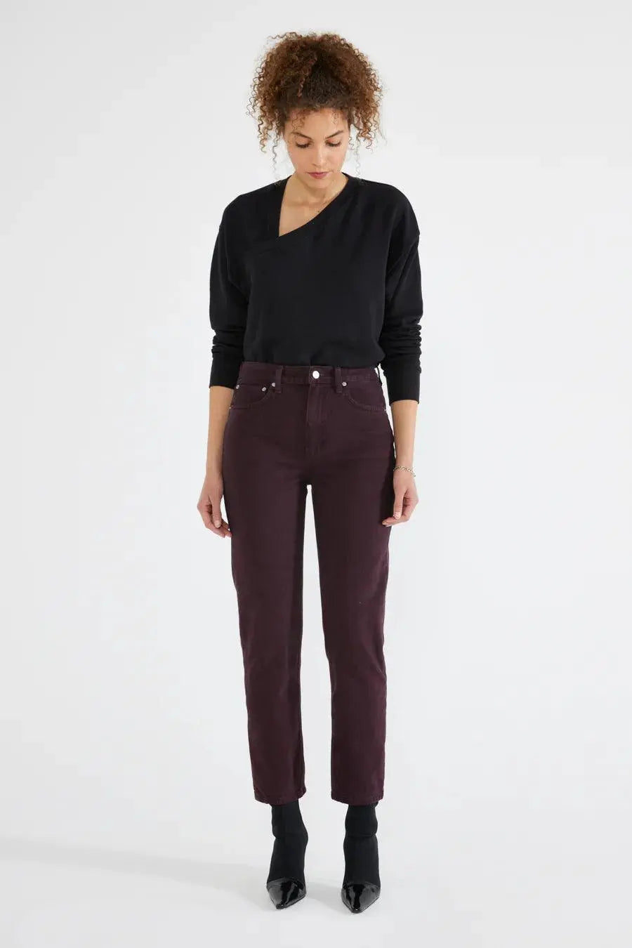 Finn Slim Straight Denim - Sprig Flower Co