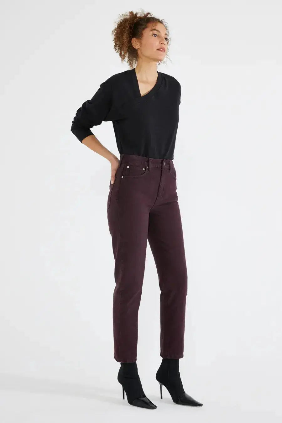 Finn Slim Straight Denim - Sprig Flower Co