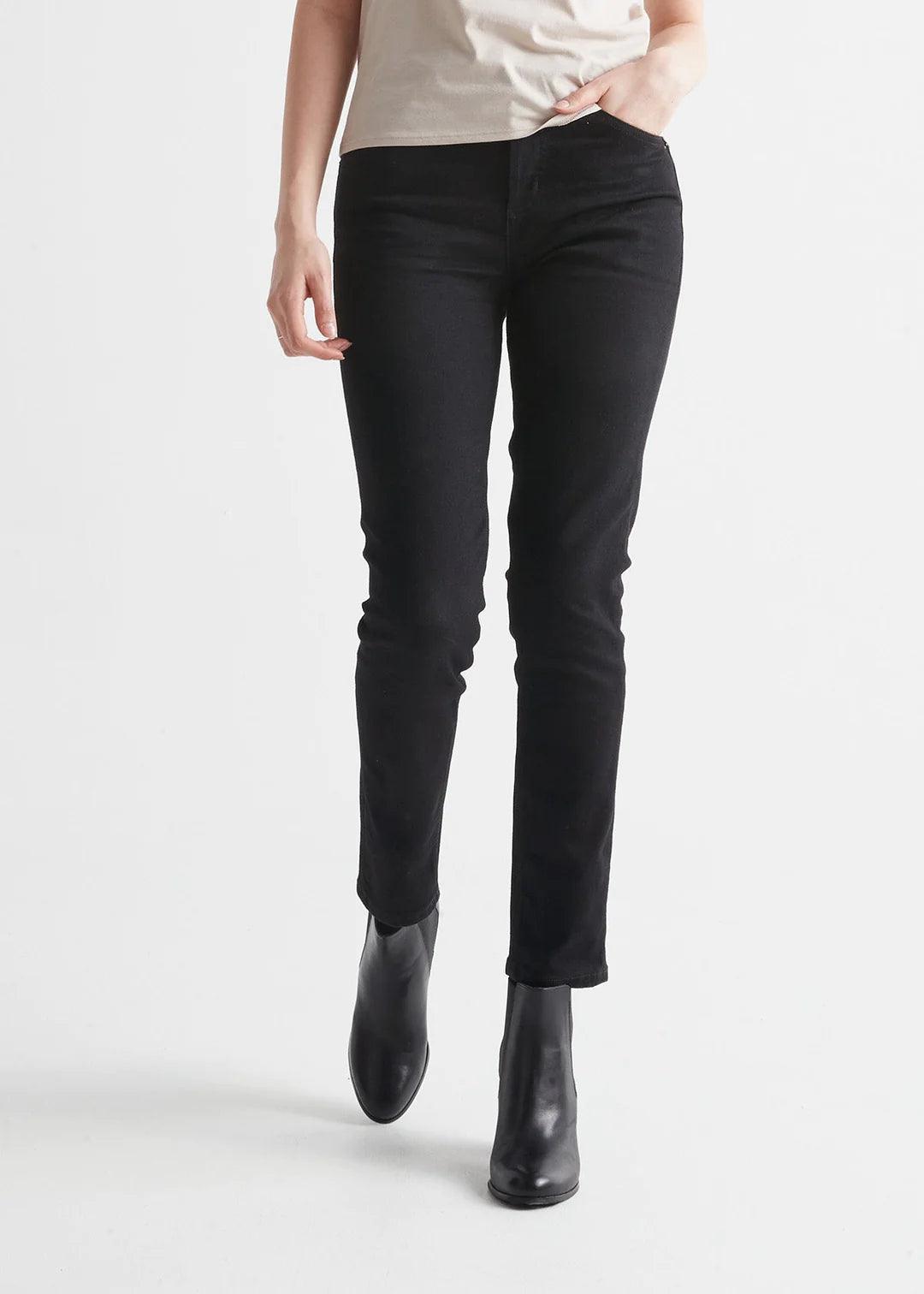 High Rise Taper Denim - Sprig Flower Co