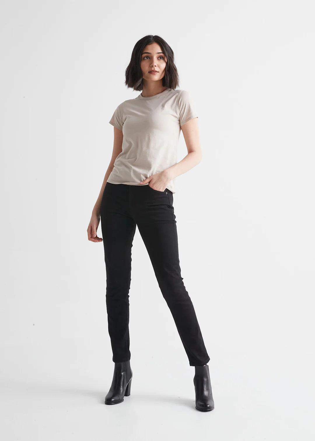High Rise Taper Denim - Sprig Flower Co
