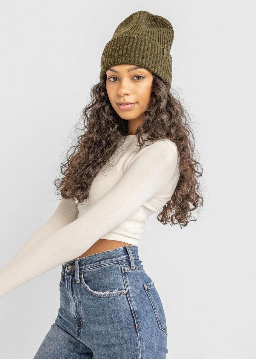 Hunter Speckled Beanie - Sprig Flower Co