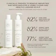 Innersense Organic Beauty Hair Renew Scalp Hairbath bottle with label and pump for nourishing scalp and hair care.