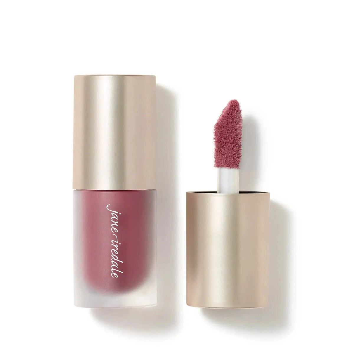 Jane Iredale ColorLuxe Liquid Blush in Sugar Magnolia, a vibrant pink liquid blush with a smooth, luminous finish.