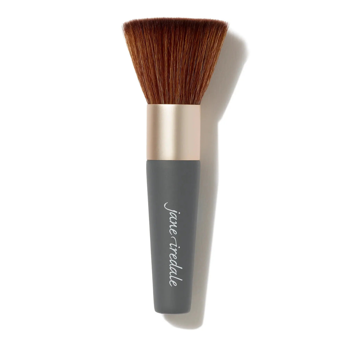 Jane Iredale The Handi™ Brush with ergonomic handle for precise makeup application, shown with soft bristles ready for use.