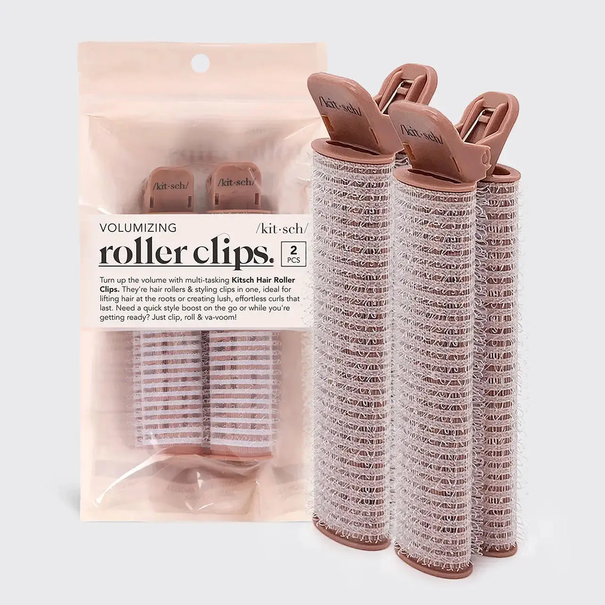 Kitsch volumizing hair clips, hair accessories with strong hold for adding volume and style to hair.