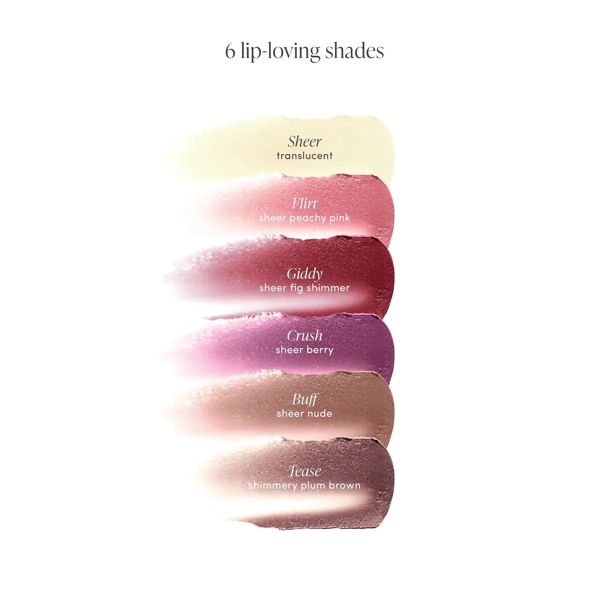 All shades of Lip Drink Lip Balm