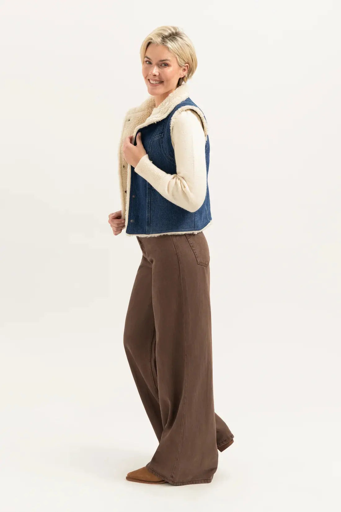 Jeni Teddy Gilet - Sprig Beauty Co
