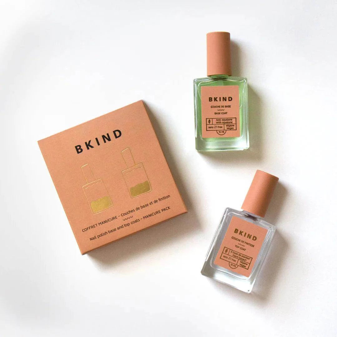 Manicure Pack - Nail Polish Base and Top Coats - Sprig Flower Co