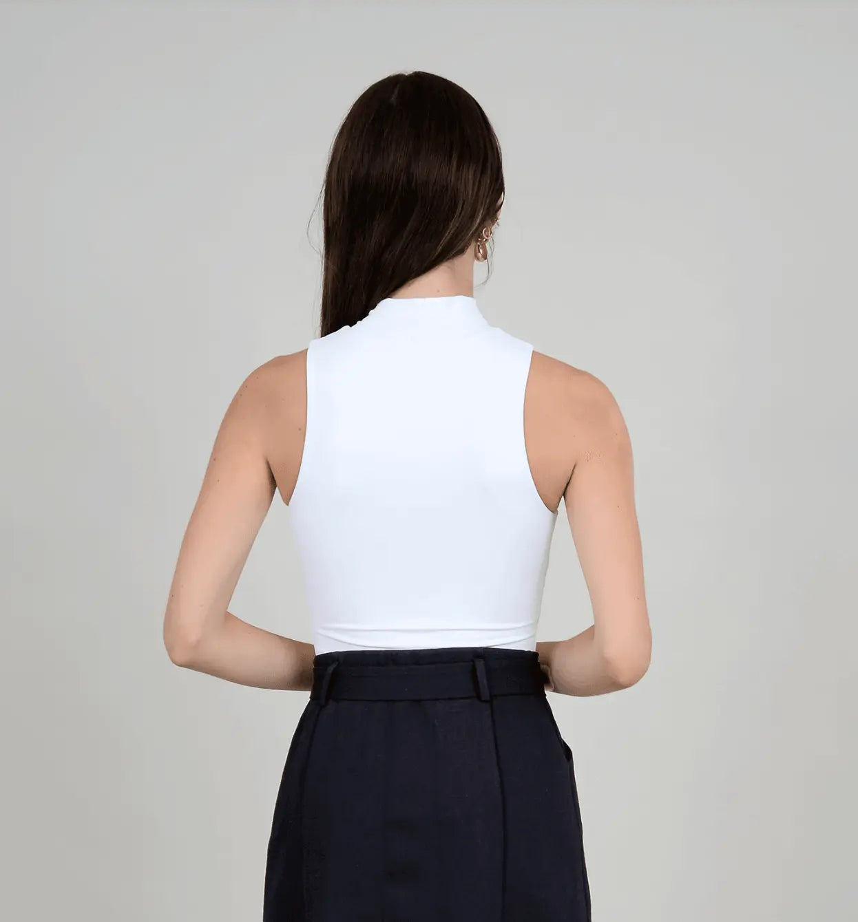 Mika Mock Neck Bodysuit - Sprig Flower Co