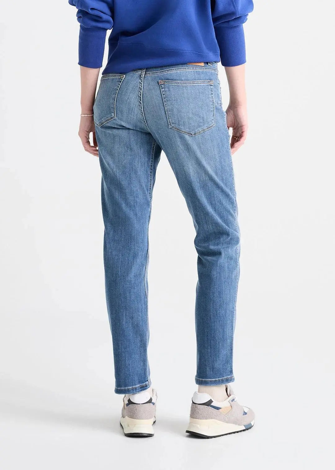 Performance Denim Girlfriend - Vintage Light Stone - Sprig Flower Co