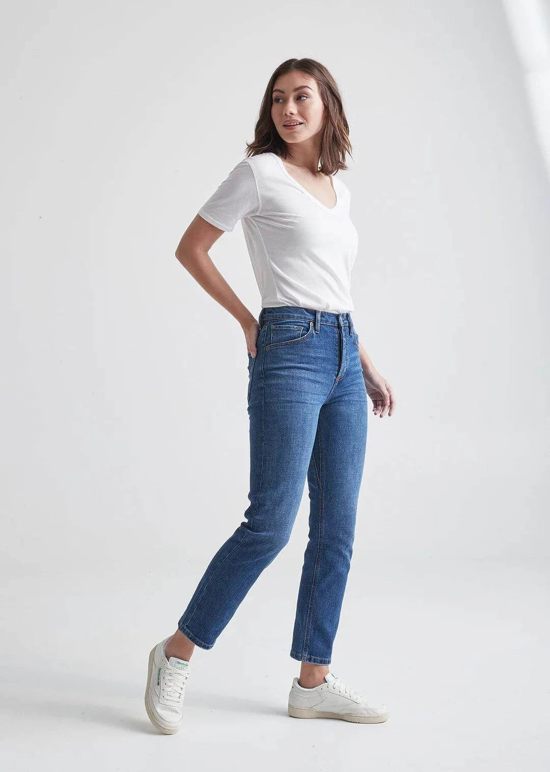 Performance High Rise Denim - Sprig Flower Co