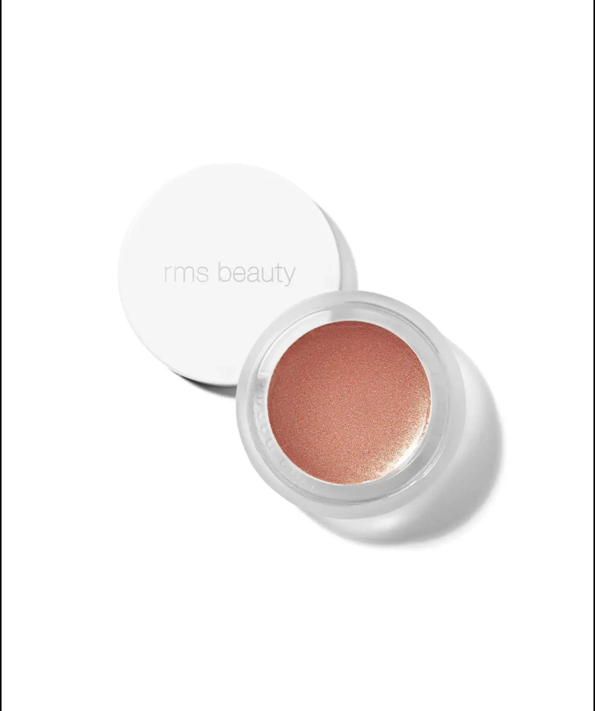 RMS Beauty Living Luminizer glowing face highlighter with a smooth, luminous finish and natural skin tone enhancement.
