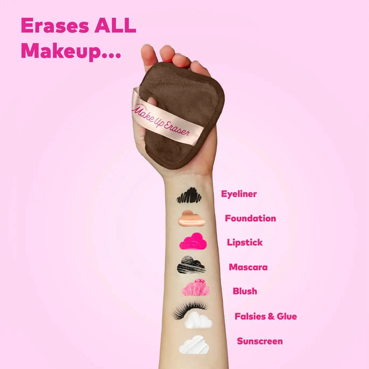 Sprig Beauty Co Makeup Eraser facial cleansing pads for gentle makeup removal and skin cleansing.