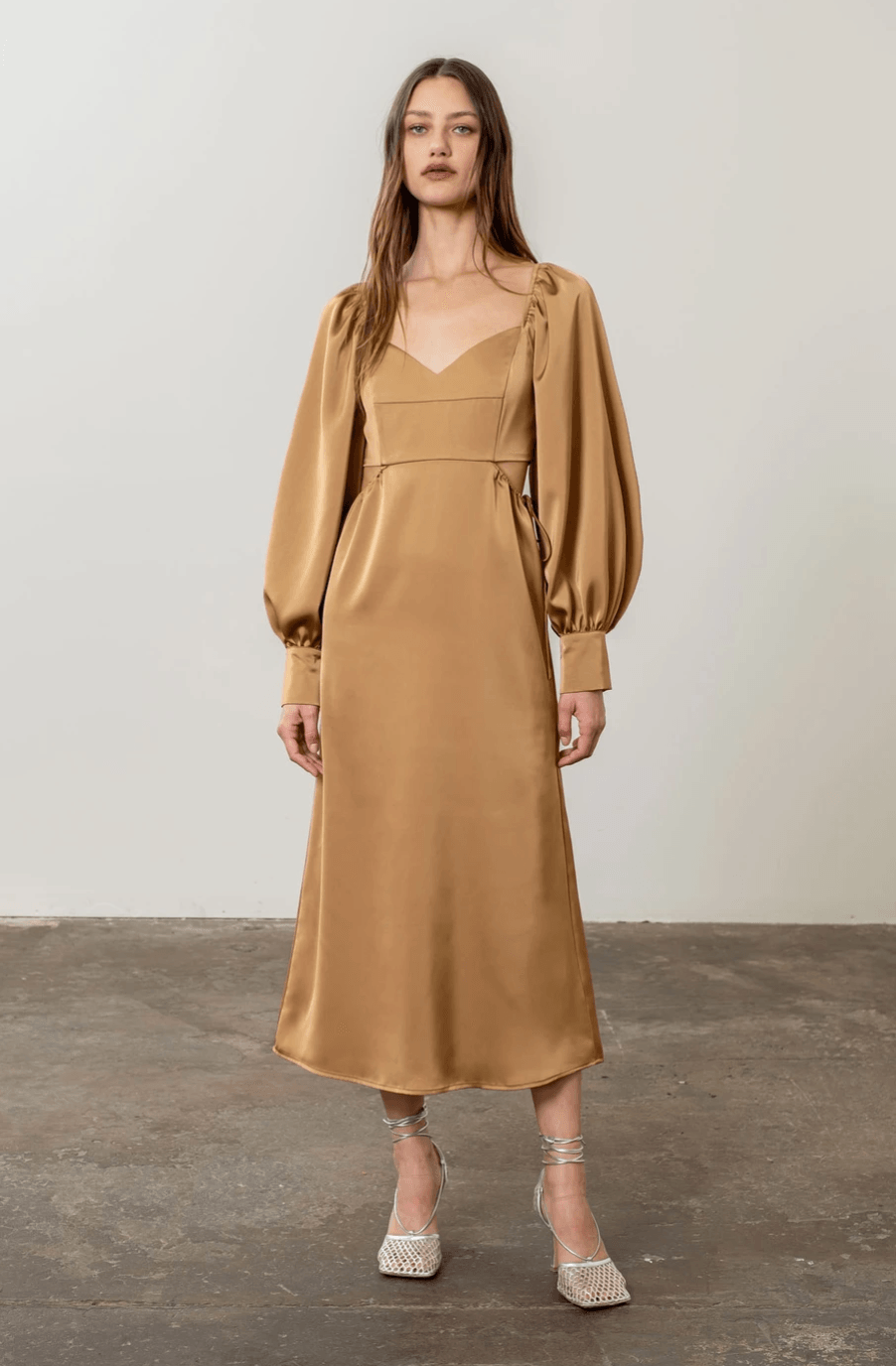 Sunday Cut Out Dress - Sprig Flower Co