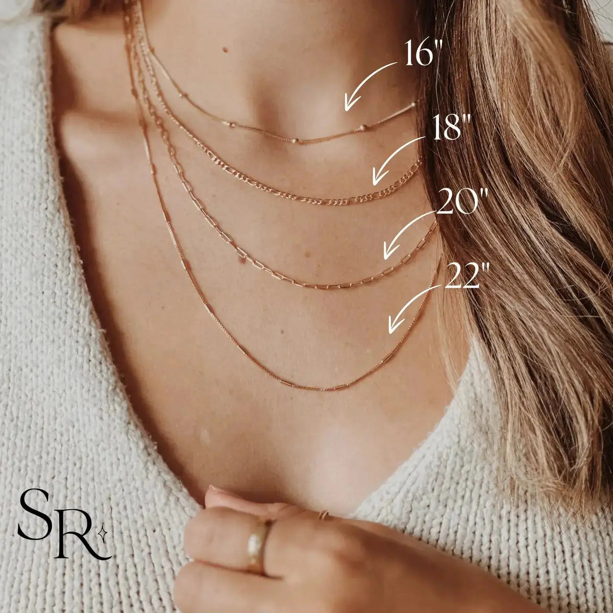 Dainty star necklace from Sydney Rose Co. featuring a delicate gold chain and small star pendant, jewelry accessory.