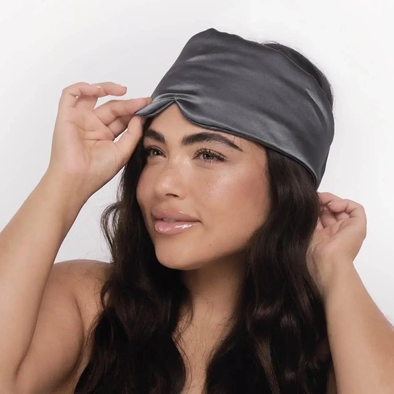 The Pillow Eye Mask - Charcoal - Sprig Flower Co