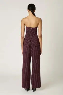 Margot Pinstripe Trouser - Sprig Beauty Co