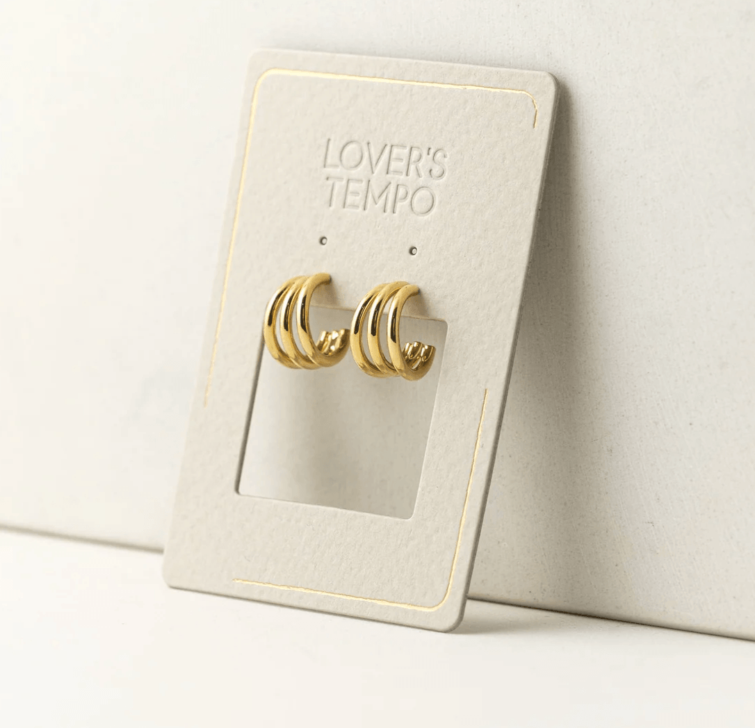 Zara Hoop Earrings - Sprig Flower Co