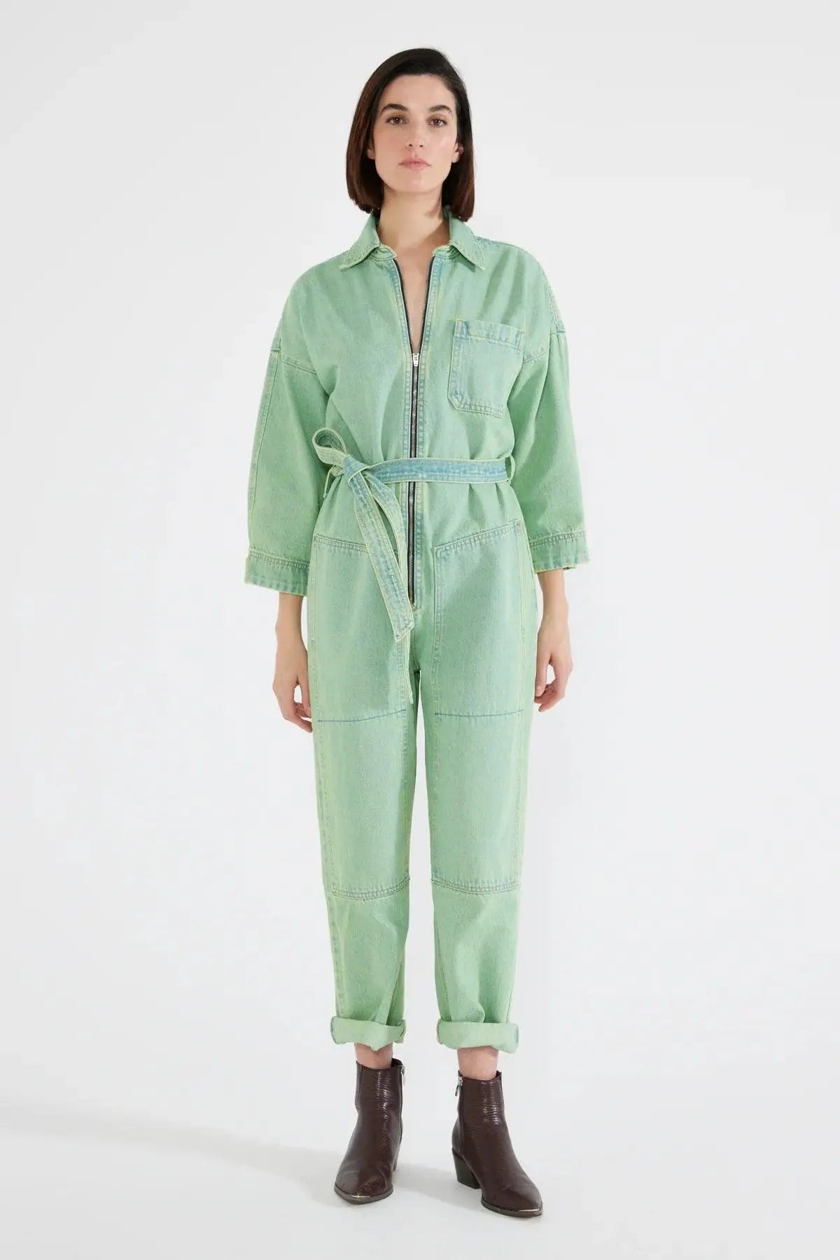 Zeta Carpenter Jumpsuit - Sprig Flower Co
