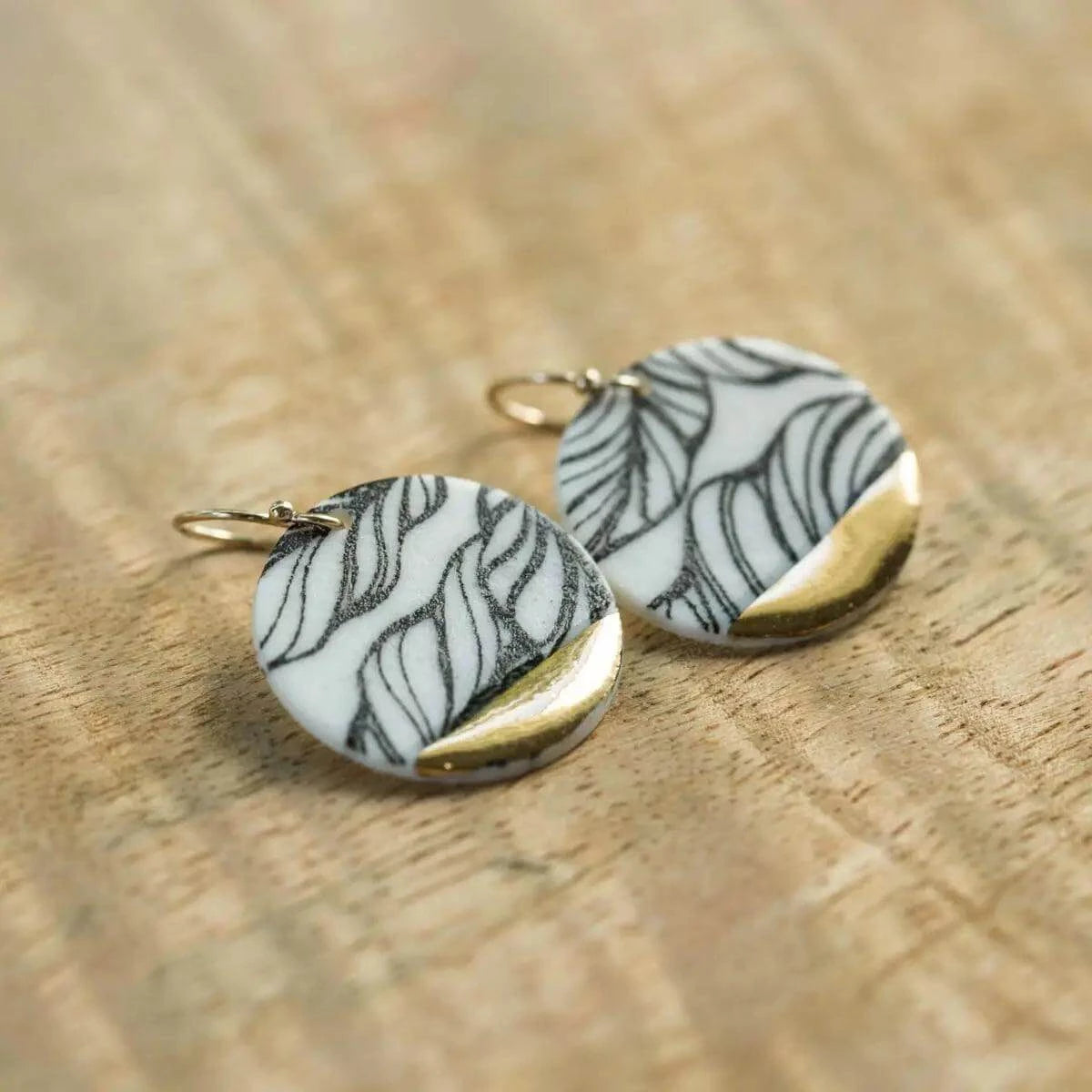 Botanical Drop Earrings - Sprig Flower Co