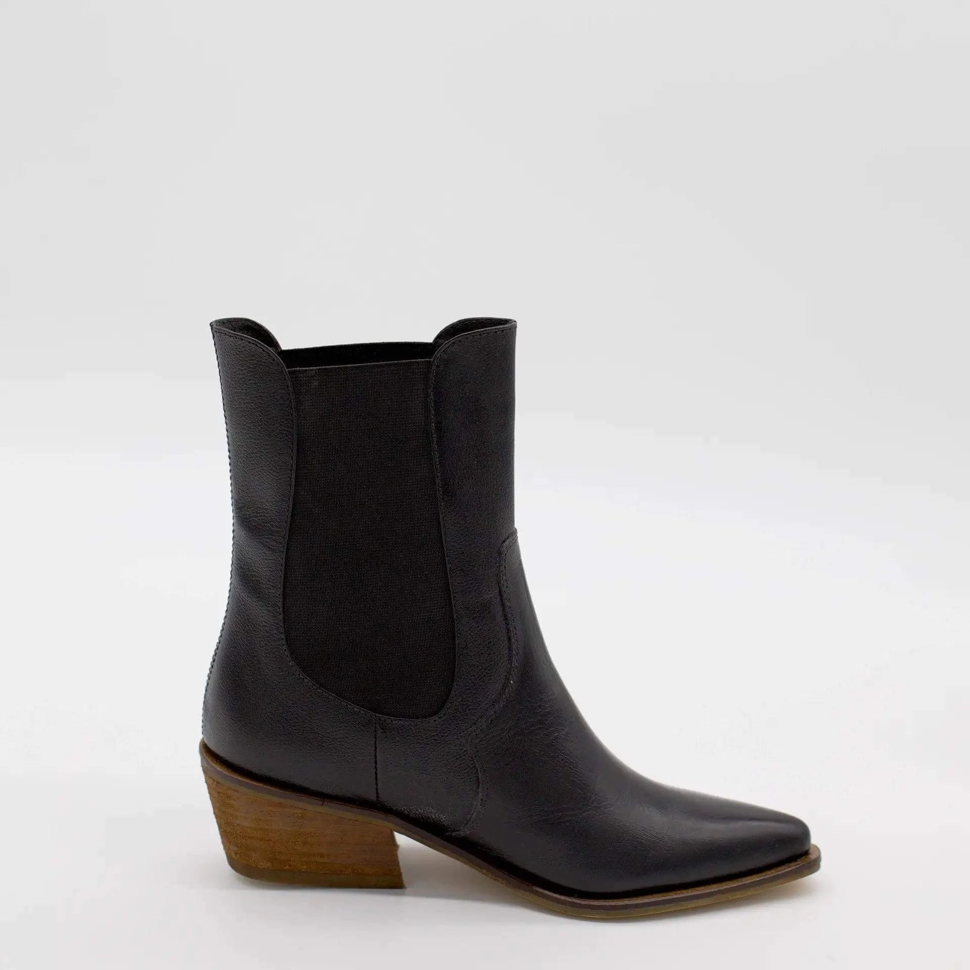Dallas Western Chelsea Boot - Black - Sprig Flower Co