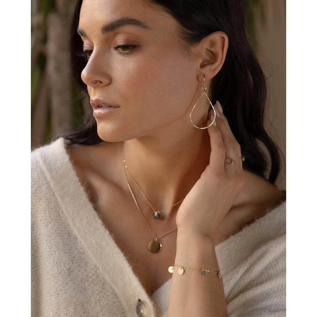 Essential Hoops - Sterling Silver - Sprig Flower Co