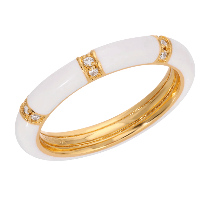 Lamill Enamel Stacking Ring - Sprig Flower Co