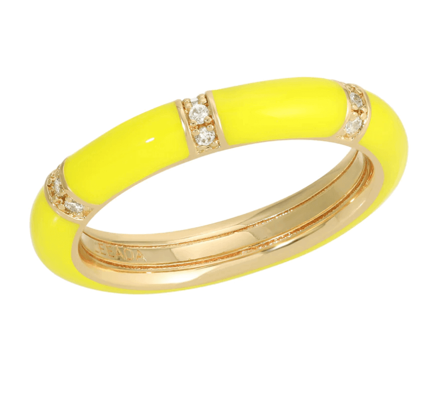 Lamill Enamel Stacking Ring - Sprig Flower Co