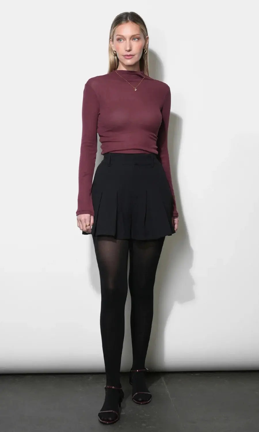 Collette Pleated Skort
