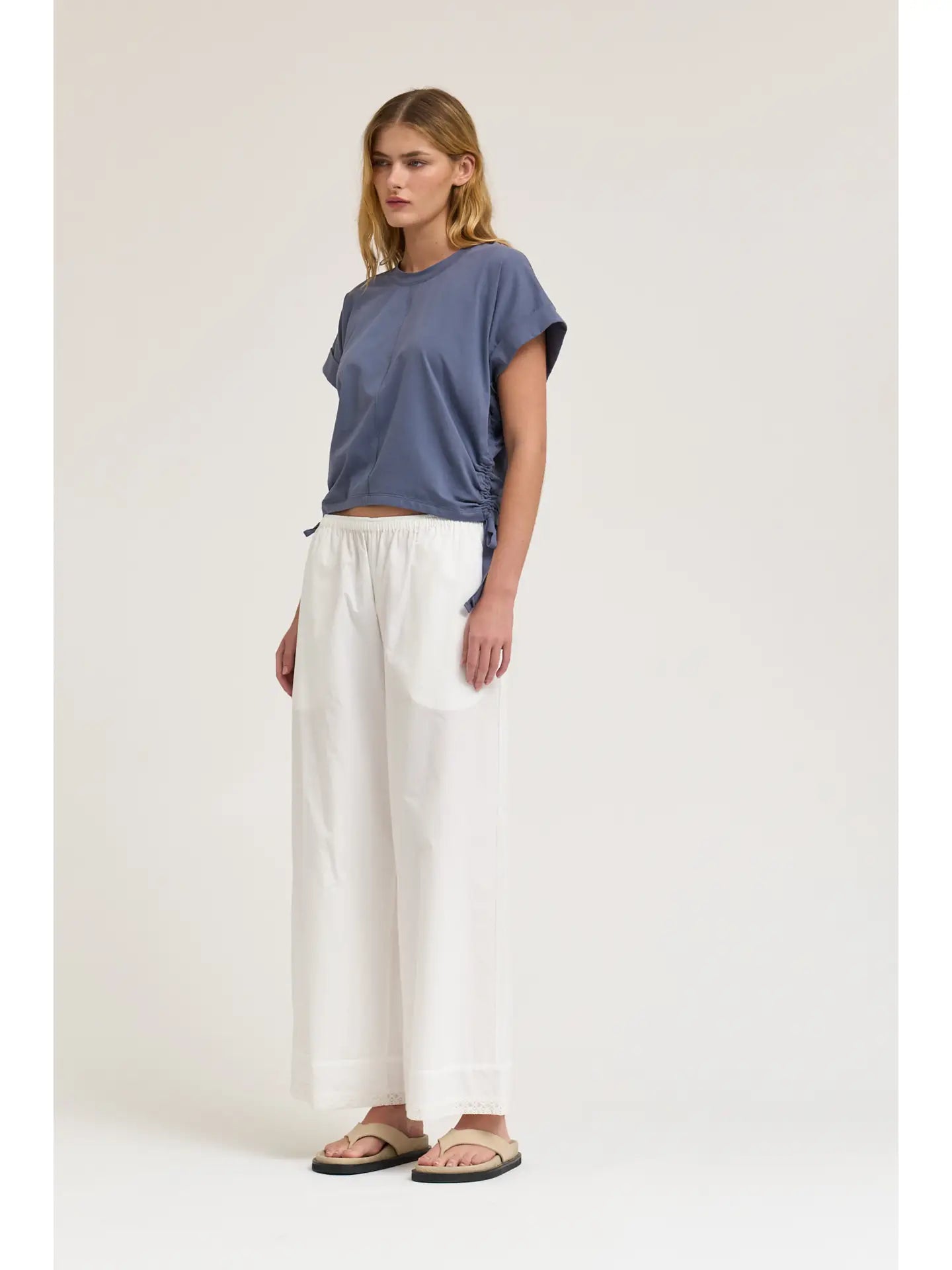 Willow Drawstring Tee Grade and Gather