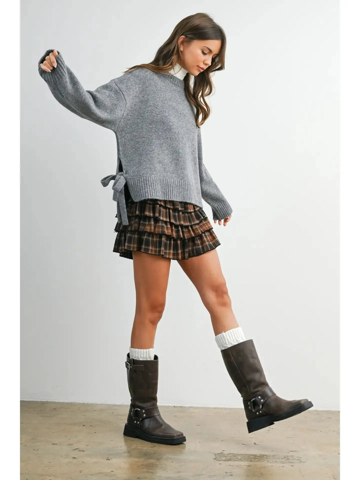 The Sloane Side-Tie Sweater