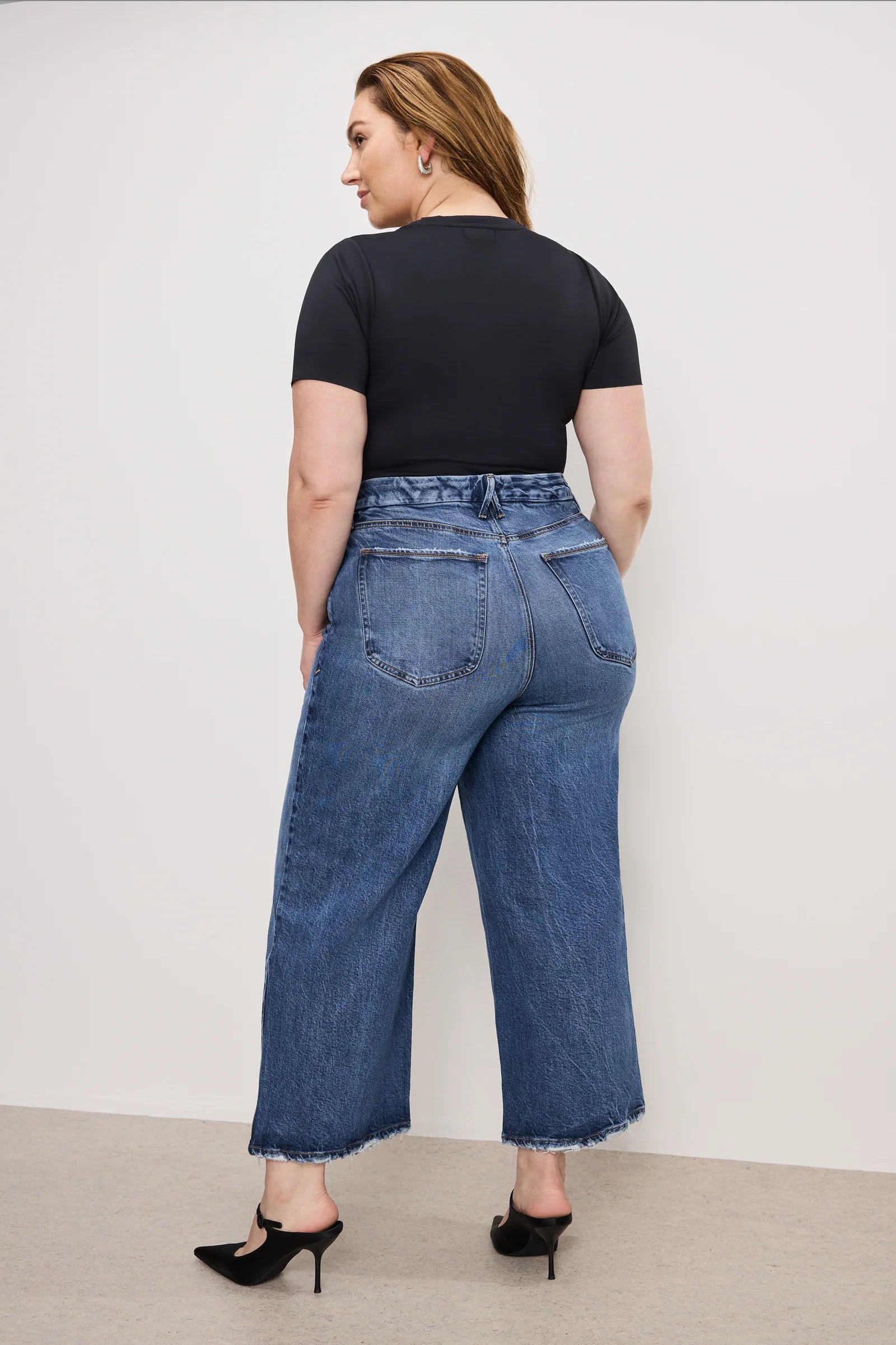 Good Waist Palazzo Denim