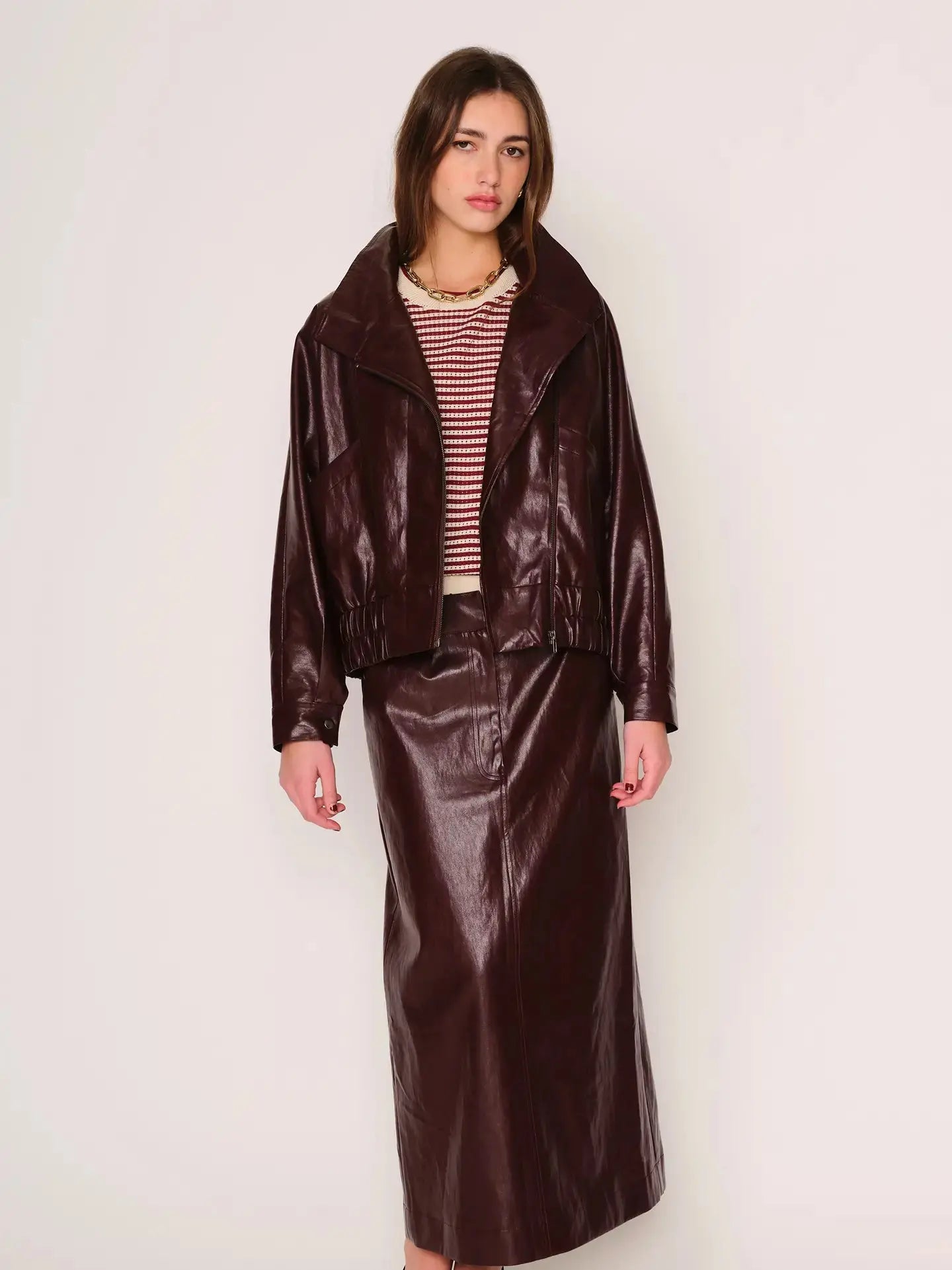 Etta Vegan Leather Jacket