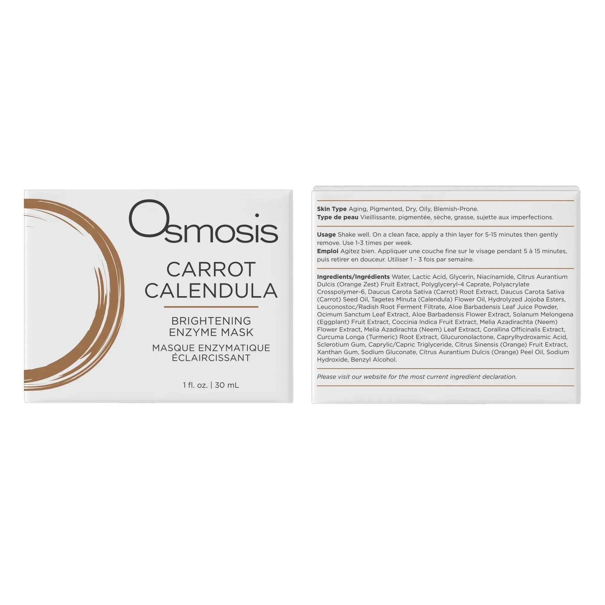 Carrot Calendula Brightening Enzyme Mask