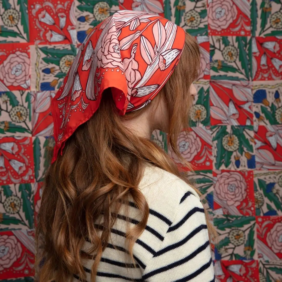Desert Bloom Cotton Bandana Handker Bandana