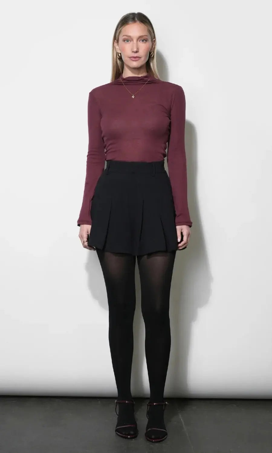 Collette Pleated Skort