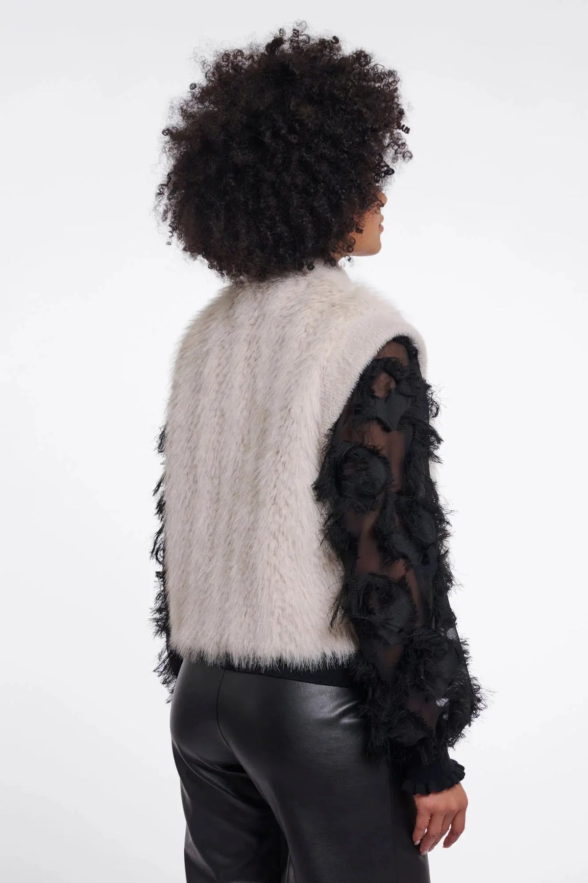 Alvita Faux Fur Waistcoat