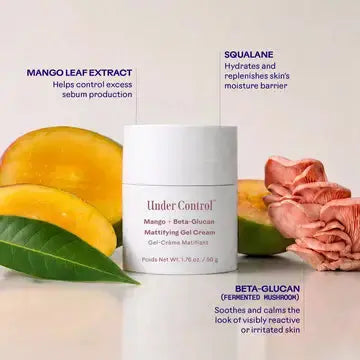 Take Control Mango + Beta-Glucan Mattifying Gel Cream